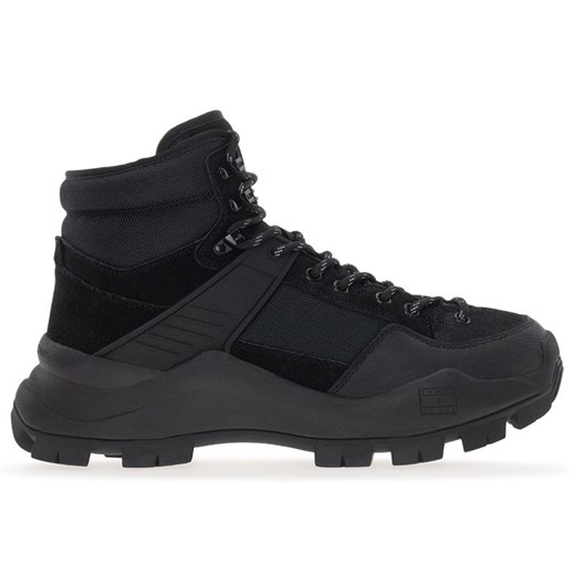 Buty Tommy Jeans Urban Hibryd Boot EM0EM01489-BDS - czarne ze sklepu streetstyle24.pl w kategorii Buty zimowe męskie - zdjęcie 175396520
