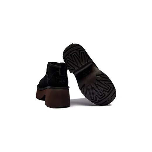 UGG Skórzane śniegowce CLASSIC ULTRA MINI | z dodatkiem wełny 39 Gomez Fashion Store