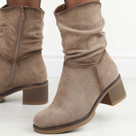 Botki Potocki na obcasie 