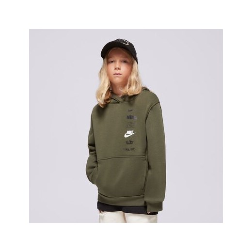 NIKE BLUZA Z KAPTUREM K NSW CLUB FLC HDY MLOGO BOY ze sklepu Sizeer w kategorii Bluzy chłopięce - zdjęcie 175397421