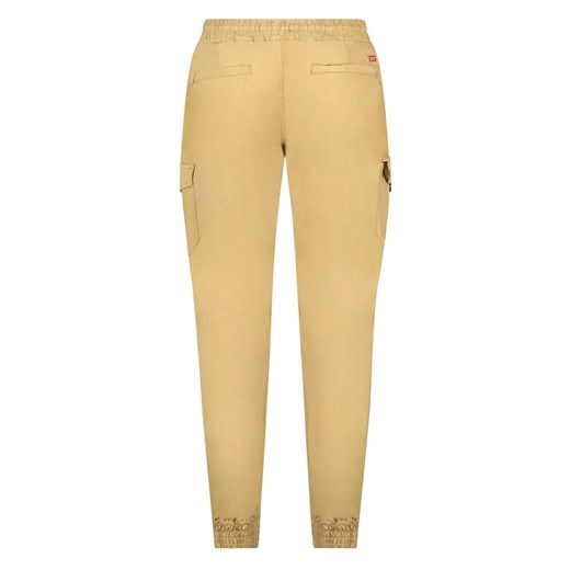 Geographical Norway Bojówki &quot;Pacaro&quot; w kolorze beżowym Geographical Norway L promocyjna cena Limango Polska