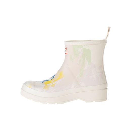 Hunter Kalosze w kolorze kremowym ze wzorem ze sklepu Limango Polska w kategorii Kalosze damskie - zdjęcie 175404403