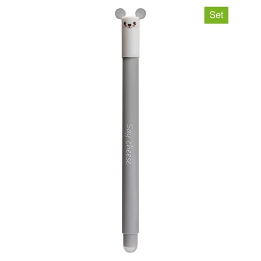 Faber-Castell Długopisy żelowe (3 szt.) "Erase it! - Mouse" Faber-castell onesize Limango Polska okazja