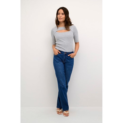 Kaffe Sweter w kolorze jasnoszarym Kaffe M okazja Limango Polska