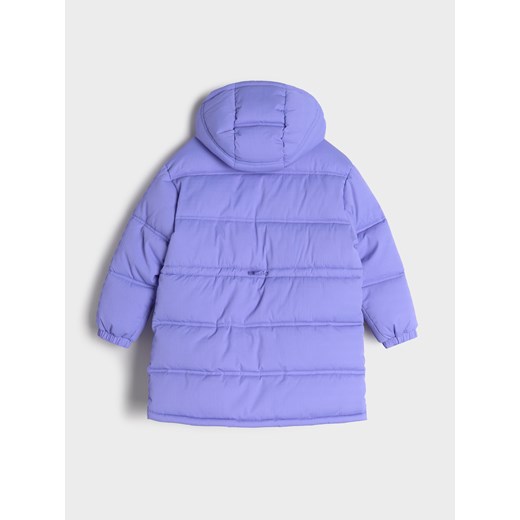 Sinsay - Płaszcz z kapturem - niebieski Sinsay 104 Sinsay