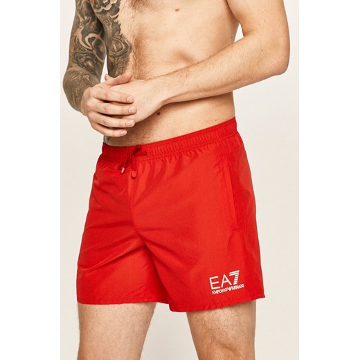 EA7 Emporio Armani szorty kąpielowe ze sklepu ANSWEAR.com w kategorii Kąpielówki - zdjęcie 175406201