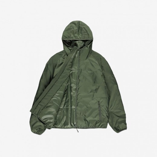 Męska kurtka puchowa pikowana Prosto Ultralight - zielona ze sklepu Sportstylestory.com w kategorii Kurtki męskie - zdjęcie 175409651