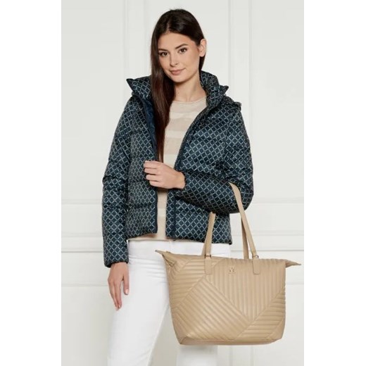 Shopper bag Tommy Hilfiger ze skóry ekologicznej 