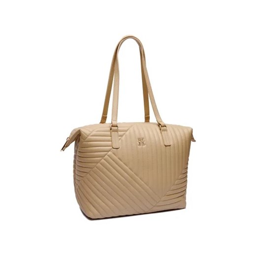 Shopper bag Tommy Hilfiger ze skóry ekologicznej 