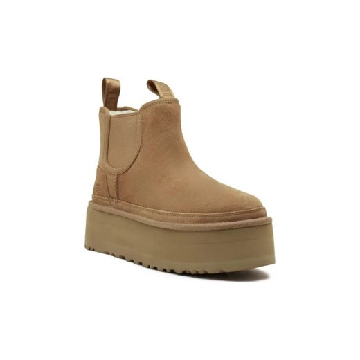 UGG Skórzane śniegowce W NEUMEL PLATFORM CHELSEA 36 Gomez Fashion Store