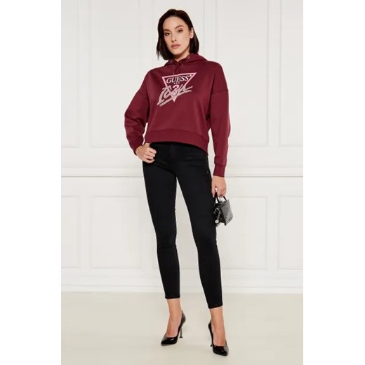 Bluza damska Guess czerwona młodzieżowa 