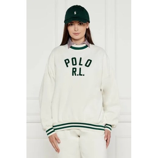 Bluza damska biała Polo Ralph Lauren bawełniana
