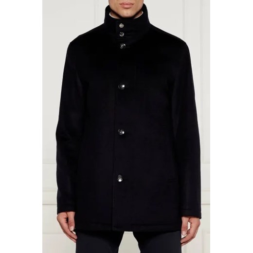 BOSS BLACK Wełniany płaszcz H-Coxtan ze sklepu Gomez Fashion Store w kategorii Płaszcze męskie - zdjęcie 175416560