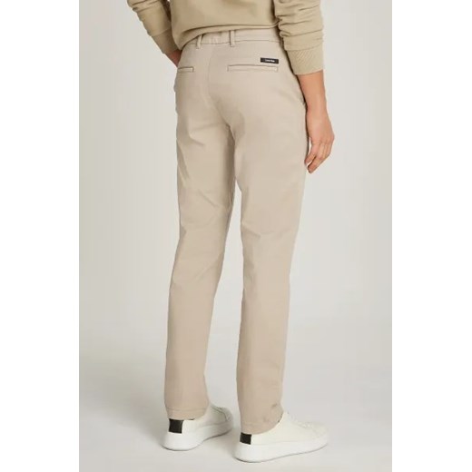 Spodnie męskie Calvin Klein casual bawełniane