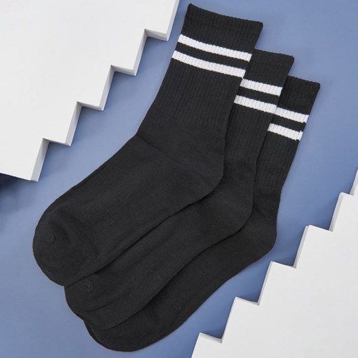 Sinsay - Skarpetki 3 pack - wielobarwny ze sklepu Sinsay w kategorii Skarpetki damskie - zdjęcie 175418343