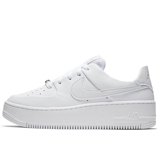 Buty Nike Air Force 1 Sage Low AR5339-100 - białe ze sklepu streetstyle24.pl w kategorii Buty sportowe damskie - zdjęcie 175418993
