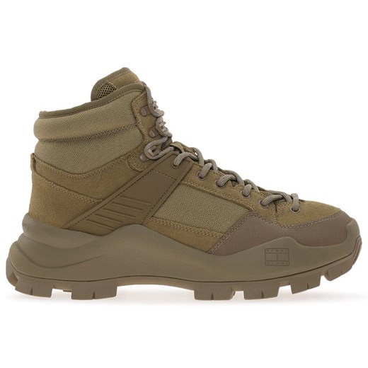 Buty Tommy Jeans Urban Hibryd Boot EM0EM01489-RBT - brązowe ze sklepu streetstyle24.pl w kategorii Buty zimowe męskie - zdjęcie 175419004