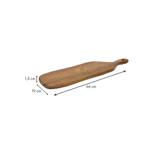 Ethnical Life Deska w kolorze brązowym do krojenia - 64 x 19 cm Ethnical Life onesize okazyjna cena Limango Polska