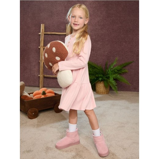 Sinsay - Sukienka - różowy ze sklepu Sinsay w kategorii Sukienki dziewczęce - zdjęcie 175426234