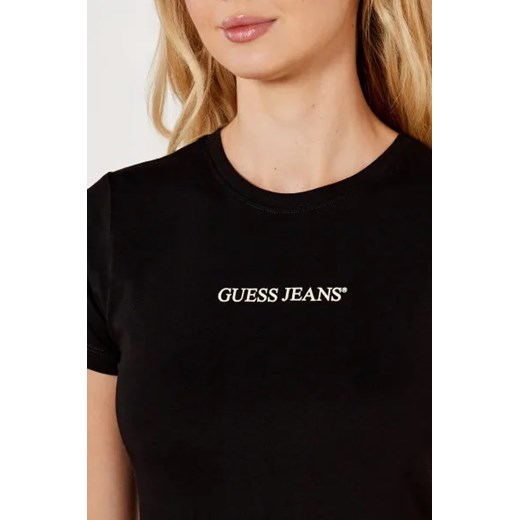 Bluzka damska Guess jesienna z elastanu