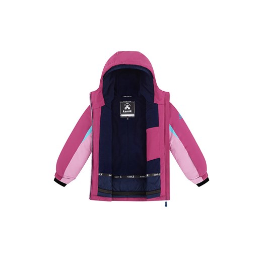 Kamik Kurtka zimowa "Bree" w kolorze fiołkowo-jasnoróżowym Kamik 140 okazja Limango Polska