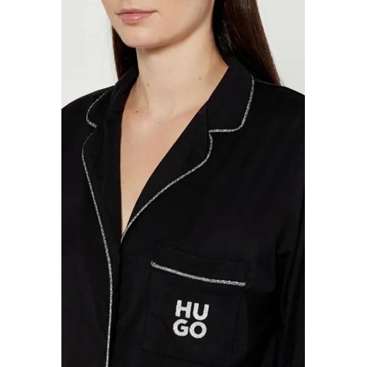 Piżama czarna Hugo Boss