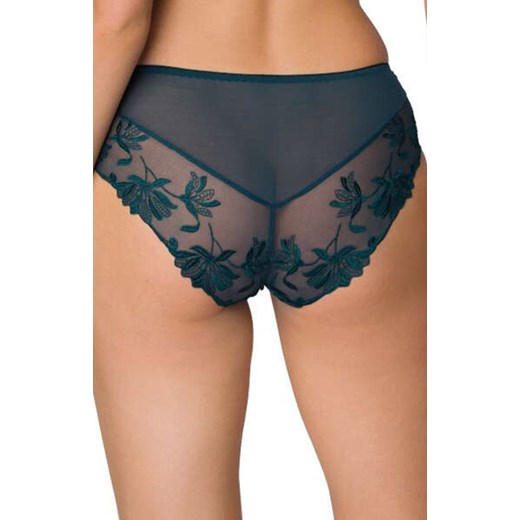Figi damskie ciemnozielone Zephyr F-3935/5, Kolor ciemnozielony, Rozmiar 36, Mat ze sklepu Intymna w kategorii Majtki damskie - zdjęcie 175433093