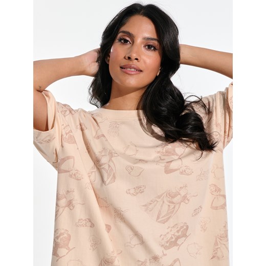 Sinsay - Koszula nocna Disney - kremowy Sinsay XS Sinsay