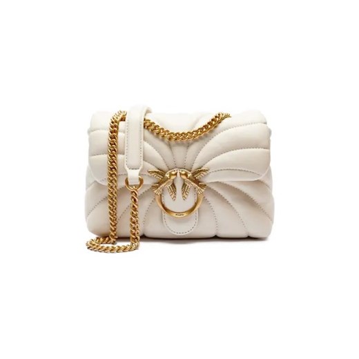 Pinko Skórzana listonoszka LOVE PUFF MINI ze sklepu Gomez Fashion Store w kategorii Listonoszki - zdjęcie 175438233