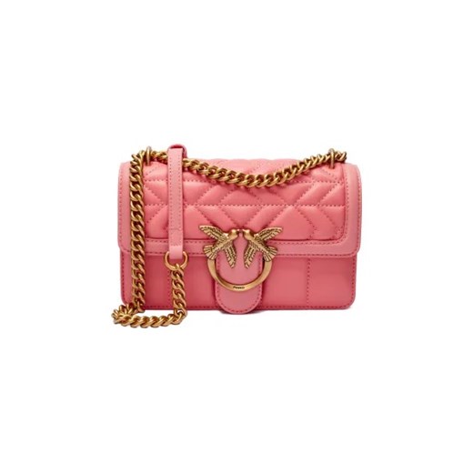Pinko Skórzana torebka na ramię Quilted Love Birds ze sklepu Gomez Fashion Store w kategorii Kopertówki - zdjęcie 175438243