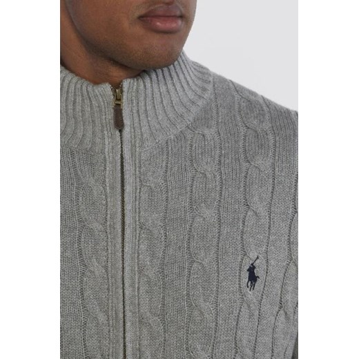Sweter męski Polo Ralph Lauren z dekoltem w serek casualowy