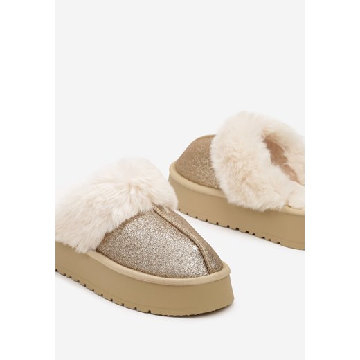 Kapcie damskie Renee casualowe zimowe 