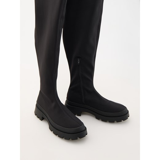 Reserved - Wysokie kozaki - czarny Reserved 39 Reserved