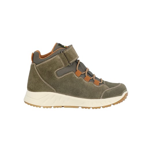 Lurchi Skórzane sneakersy "Charly" w kolorze khaki Lurchi 37 wyprzedaż Limango Polska