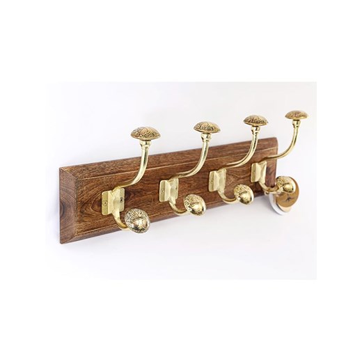 SiL Interiors Wieszak w kolorze złoto-brązowym - 44 x 10,5 cm ze sklepu Limango Polska w kategorii Dom - zdjęcie 175443462
