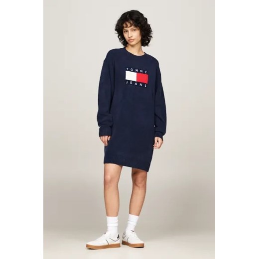 Tommy Jeans Sukienka | z dodatkiem wełny ze sklepu Gomez Fashion Store w kategorii Sukienki - zdjęcie 175449290