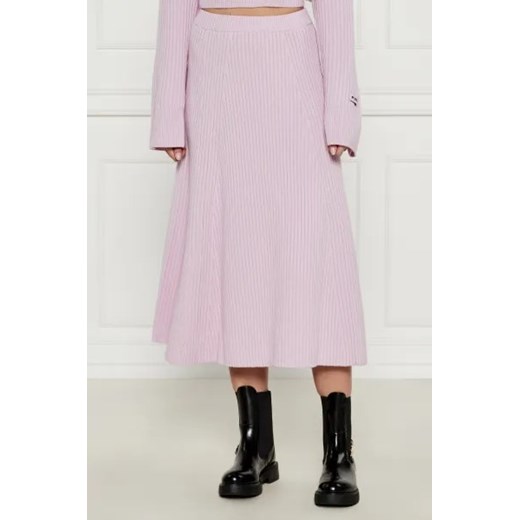 Pinko Wełniana spódnica | z dodatkiem kaszmiru Pinko L Gomez Fashion Store