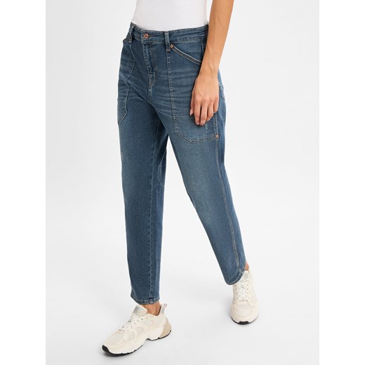 MAC Dżins damski 5-pkt Kobiety Bawełna denim jednolity ze sklepu vangraaf w kategorii Jeansy damskie - zdjęcie 175451462