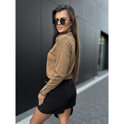 sweter sines karmelowy one size ze sklepu UBRA w kategorii Swetry damskie - zdjęcie 175452272