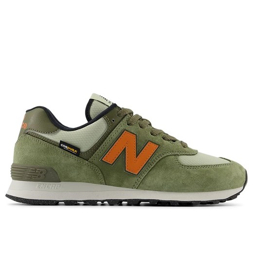 Buty New Balance U574SOC - zielone ze sklepu streetstyle24.pl w kategorii Buty sportowe męskie - zdjęcie 175454342