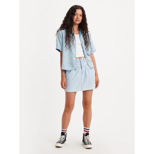 Spódnica Levi's niebieska mini 