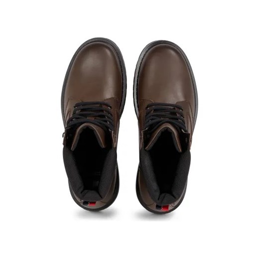 Tommy Jeans Skórzane trapery TJM LACE UP BOOT Tommy Jeans 44 Gomez Fashion Store okazyjna cena