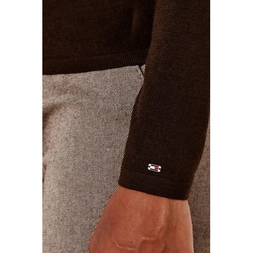 Tommy Hilfiger Wełniany golf | Slim Fit Tommy Hilfiger L Gomez Fashion Store okazja