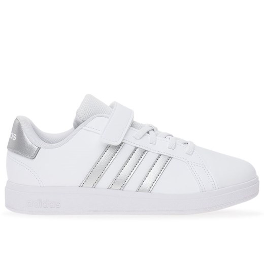 Buty adidas Grand Court 2.0 EL C IH5532 - białe ze sklepu streetstyle24.pl w kategorii Buty sportowe dziecięce - zdjęcie 175457213