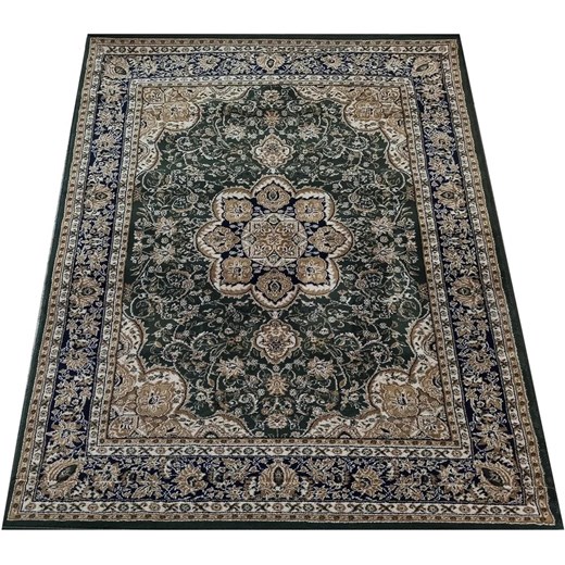 Zielony dywan w retro stylu R1-R82 ze sklepu Edinos.pl w kategorii Dywany - zdjęcie 175459041
