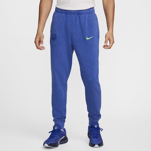 Męskie joggery piłkarskie z dzianiny dresowej FC Barcelona Club (wersja trzecia) Nike XXL Nike poland