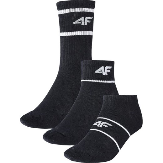 Skarpety juniorskie USOCU303 3 pary 4F ze sklepu SPORT-SHOP.pl w kategorii Skarpetki dziecięce - zdjęcie 175462191