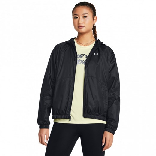 Damska kurtka treningowa Under Armour UA Rival Sport Windbreaker Jkt - czarna Under Armour XL Sportstylestory.com