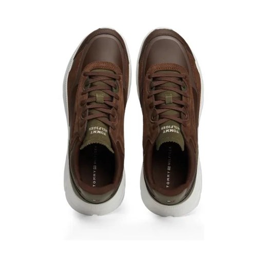 Tommy Hilfiger buty sportowe męskie sznurowane z tkaniny