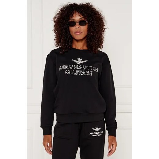 Aeronautica Militare Bluza | Regular Fit ze sklepu Gomez Fashion Store w kategorii Bluzy damskie - zdjęcie 175468100